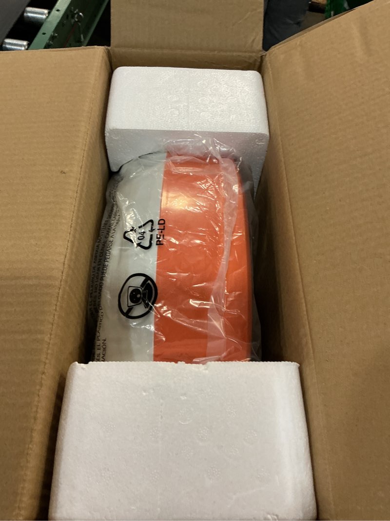 Condition photo showing Good Condition for Power Legs Electric Foot Massager Machine with Remote Control, Adjustable Speed, Vibration - Calf Massager - Feet Massager for Neuropathy Pain Relief, Plantar Fasciitis, Leg Blood Circulation (Orange)