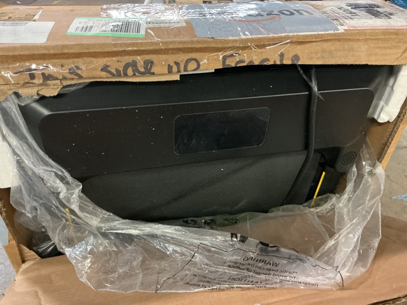 Condition photo showing As Is for UREVO Under Desk Treadmill, Walking Pad 2 in 1 for Home/Office, Portable Walking Pad Treadmill with Remote Control, LED Display