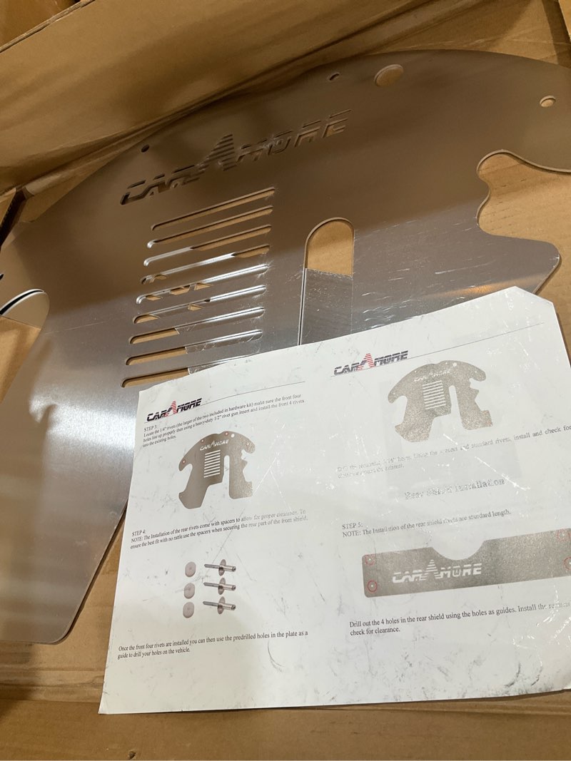 Condition photo showing Good Condition for 2010-2015 toyota prius caramore catalytic converter protection shield