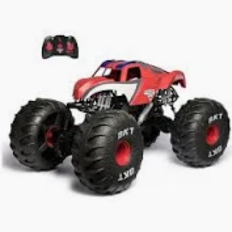 incomplete no control Monster Jam Marvel Mega Spider-Man RC Monster Truck, All-Terrain, Over 2 Feet Long, 1:6 Scale, Super Hero Kids Toys for Boys and Girls Ages 4 and Up Multicolor