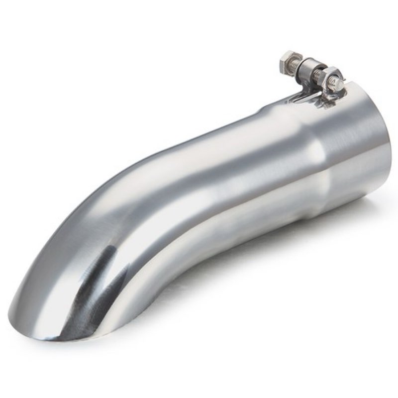 Wabuiltown Turn Down Exhaust Tip 3.5" Inlet 3.5" Outlet 12" Long, High Performance Stainless Steel, 