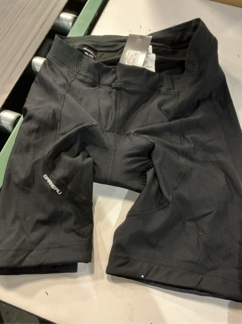 Condition photo showing New/Like New for garneau fit sensor 3 padded bike shorts for men, 9" cycling shorts, enhanced comfort for 2+ hour rides