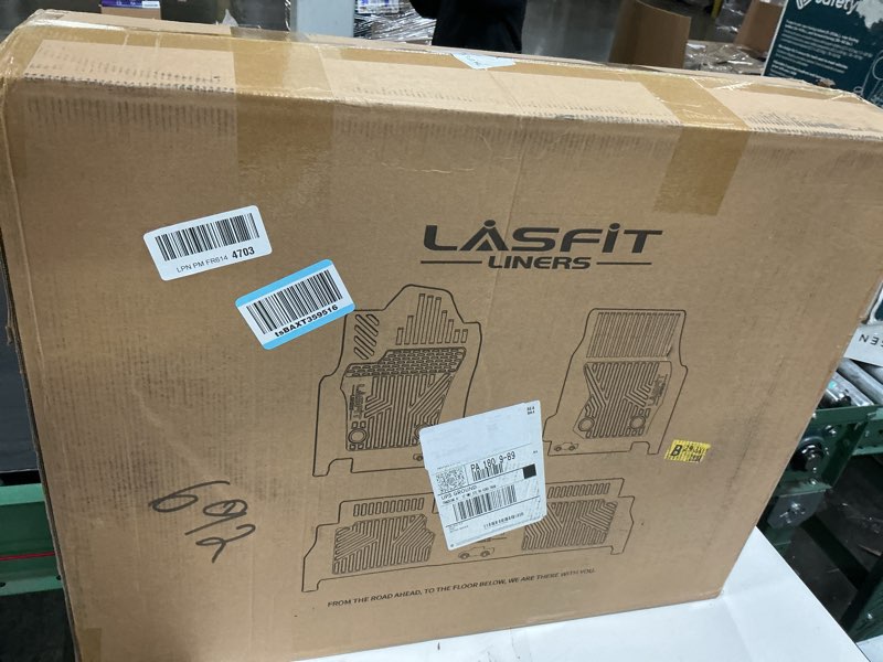 Condition photo showing New/Like New for LASFIT Floor Mats & Backrest Mats & Cargo Mat for Kia Sorento Hybrid PHEV 2026 2025 2024 2023 2022 2021 (Not Fit Gasoline), All Weather TPE Custom Fit Floor Liners Car Mats Accessoires, Black 3)For Kia Sorento | 2021-2026 | Hybrid