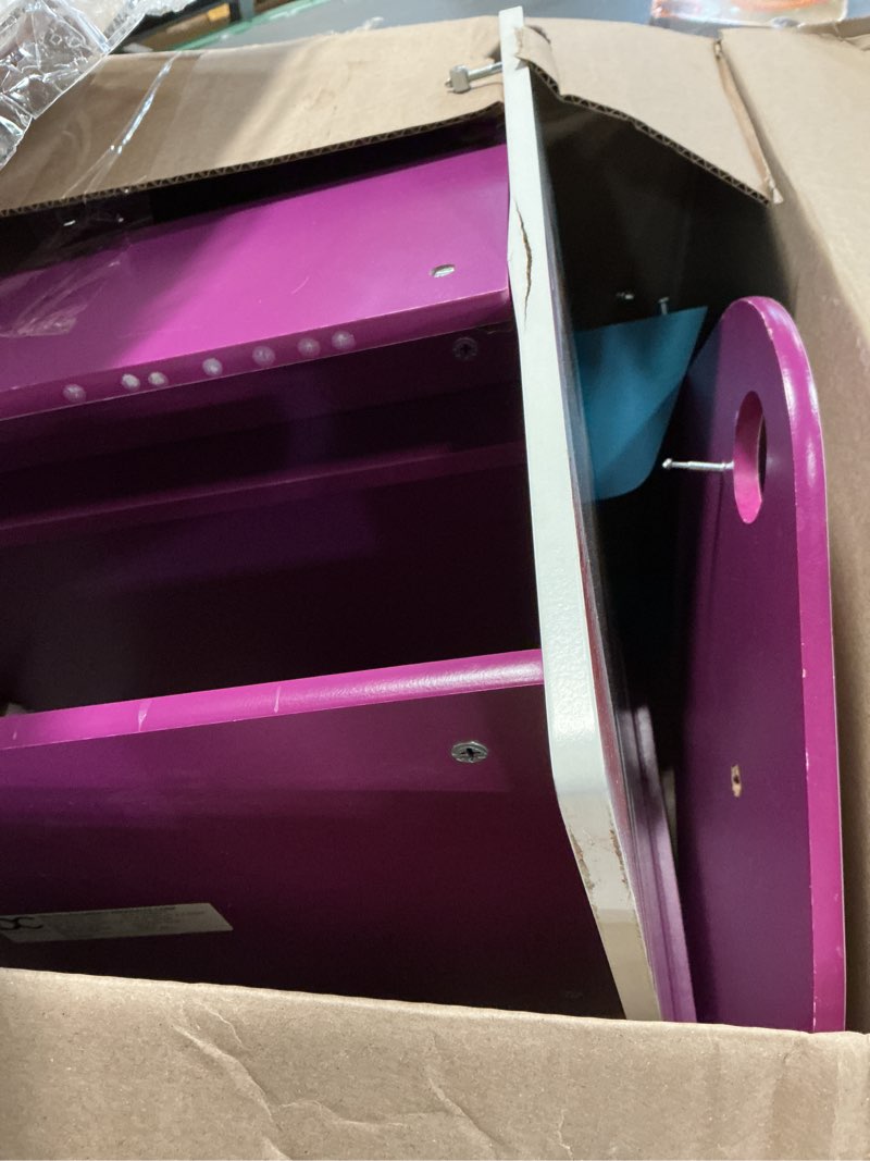 Condition photo showing As Is for delta children chair desk with storage bin, disney frozen ii