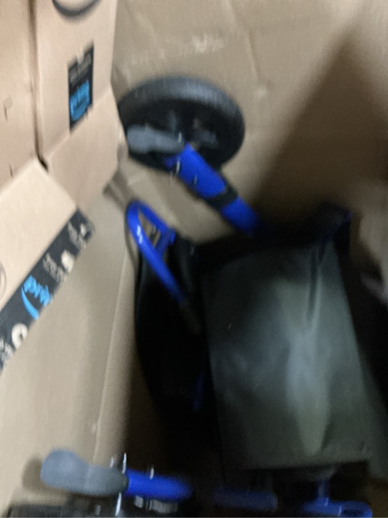 Condition photo showing As Is for Walkers for Seniors, Rollator Walker with Seat & Brakes, Rolling Walker Foldable, Transport Chair, Folding Adult Rollator, Walker Wheelchair Combo Z55-2025 New