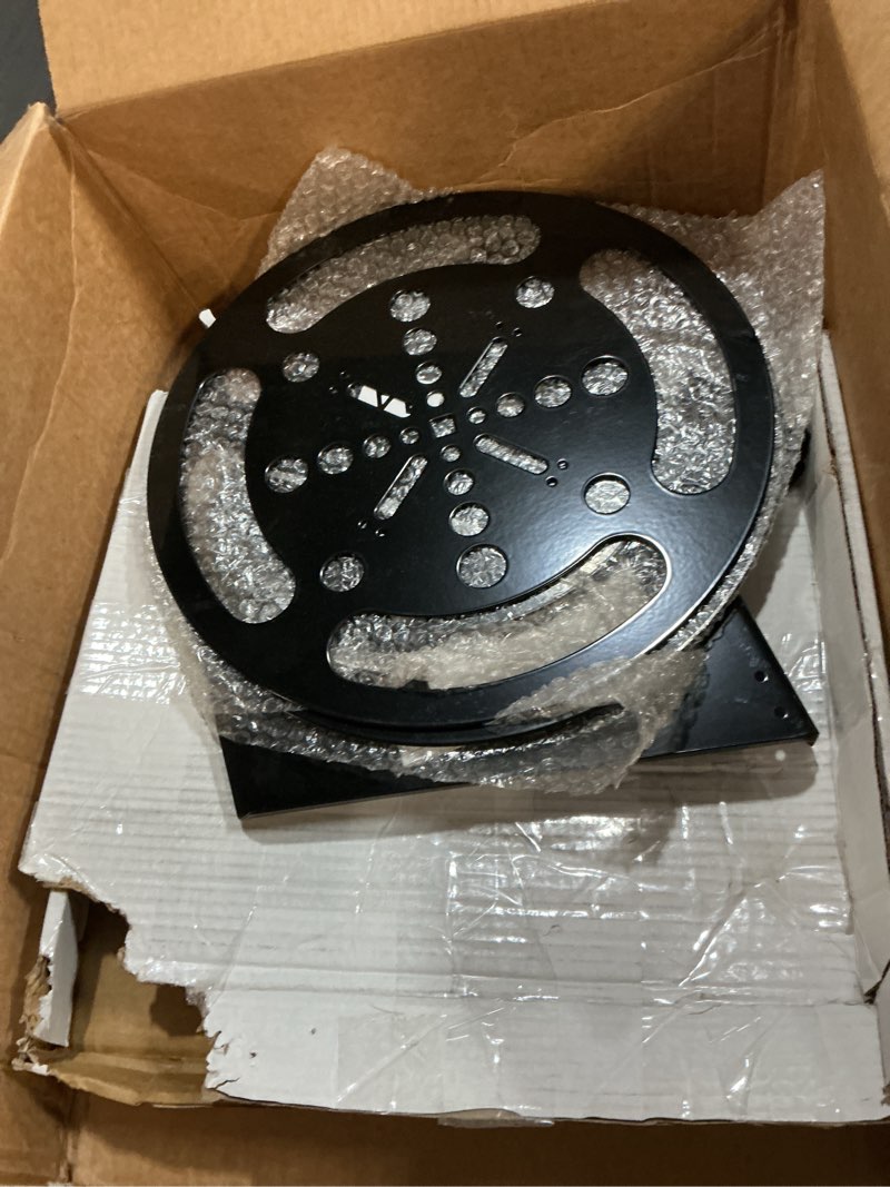 Condition photo showing As Is for RV Extension Cord Storage Reel, Mountable Metal Reel Frame Holds Up To 200 Feet Of 15A (12/3 AWG), Power Cord Reel with Durable Bearings ? Foldable Handle