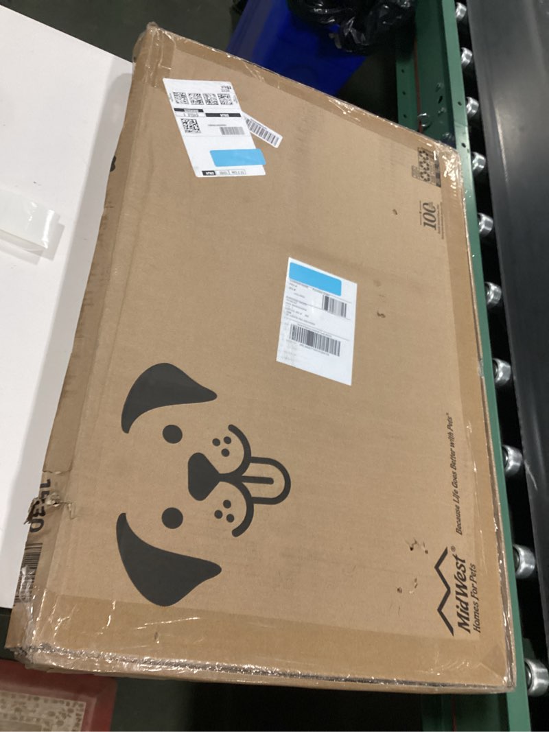 Condition photo showing New/Like New for MidWest Homes For Pets Single Door iCrate Metal Dog Crate  30