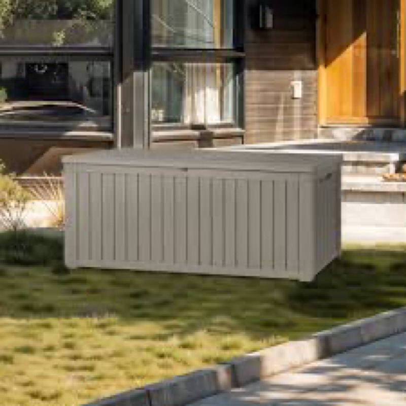 Balconera 180 Gallons Water Resistant Resin Deck Box