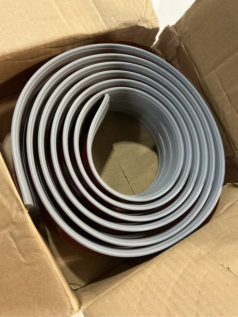 Condition photo showing Good Condition for threshold ramps for doorways self-adhesive rubber ramps for door threshold rubber door threshold ramp for wheelchair stroller scooter reducer ramp (gray, 2” wide x 10' long) gray 2” wide x 10' long