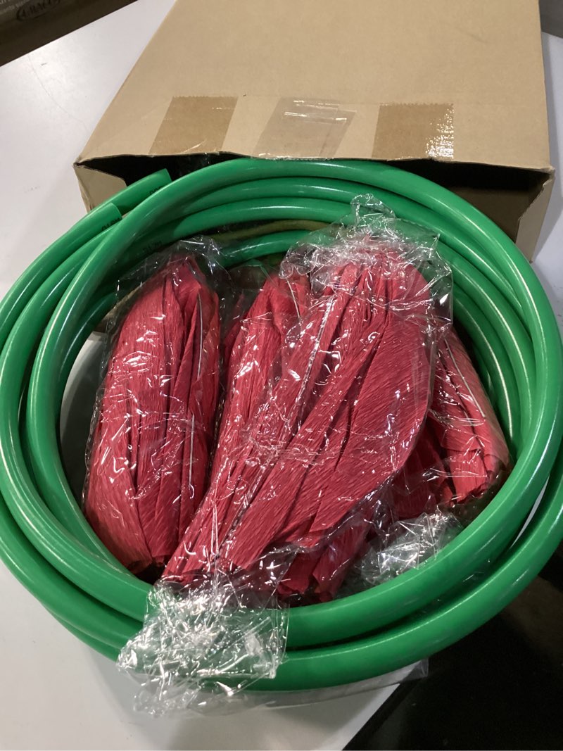 Condition photo showing New/Like New for 4 pcs 5ft large paper red poppy flowers giant artificial poppies standing huge handcrafted poppy flowers wicked party decoration for valentine garden hotel office wicked birthday party wedding 4 red poppy