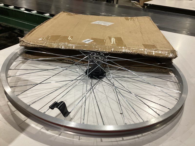 Condition photo showing Good Condition for weerock 24/26 inch adult tricycle wheelset, aluminium alloy single 24"/26" front left right wheelset for 24/26 inch 3 wheel bikes, trikes 24 inch/ front