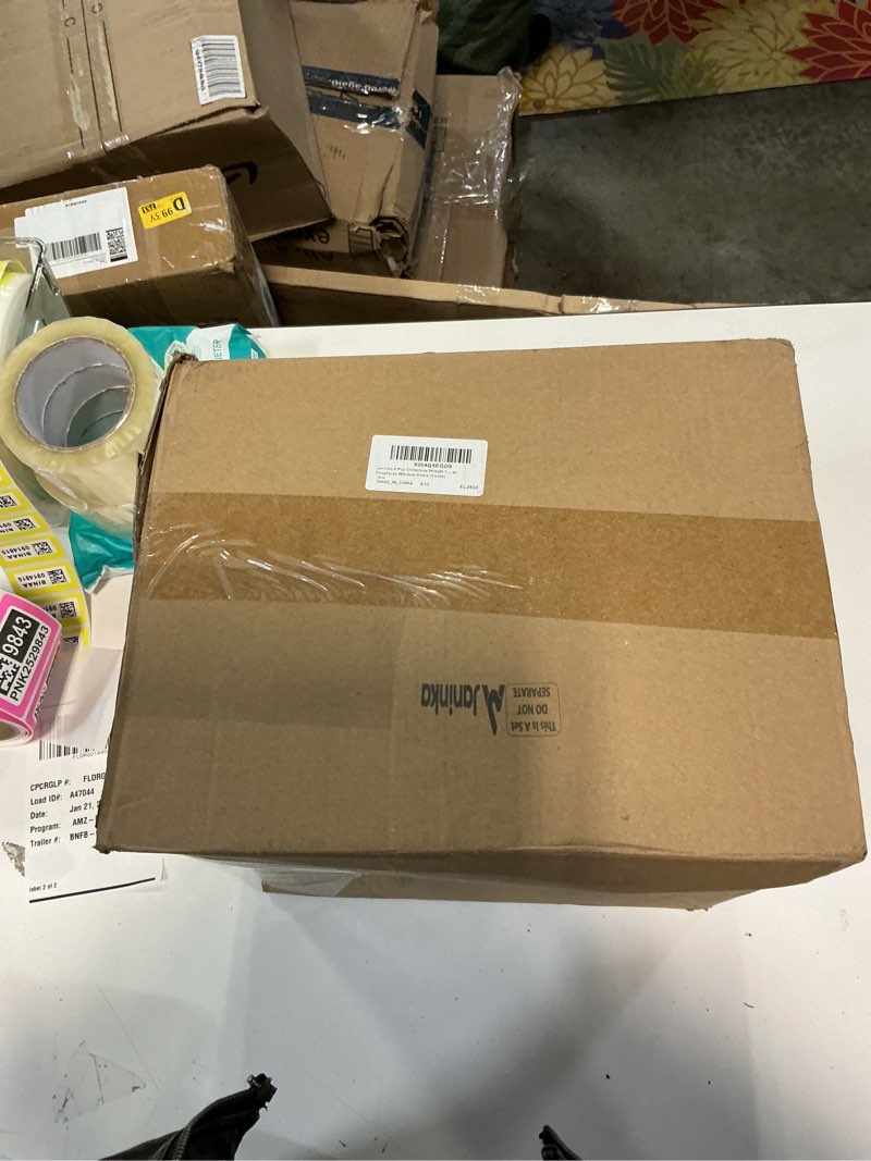 Condition photo showing New/Like New for Janinka 4 Pcs Christmas Wreath for Windows 11.8 Inch Christmas Window Decorations Cabinet Wreaths with Red Bow Greenery Artificial Hanging Garlands for Fireplaces Window Home (Cedar)