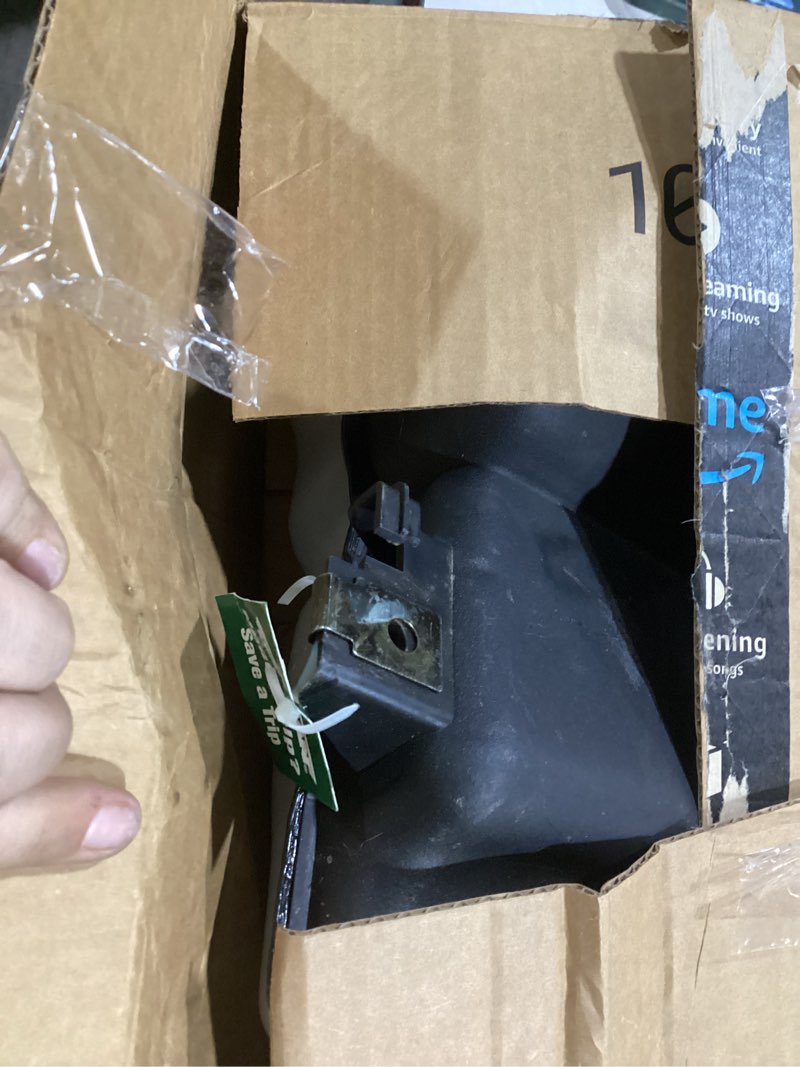 Condition photo showing As Is for Dorman 603-217 Front Pressurized Coolant Reservoir with Cap Compatible with Select Ford Models