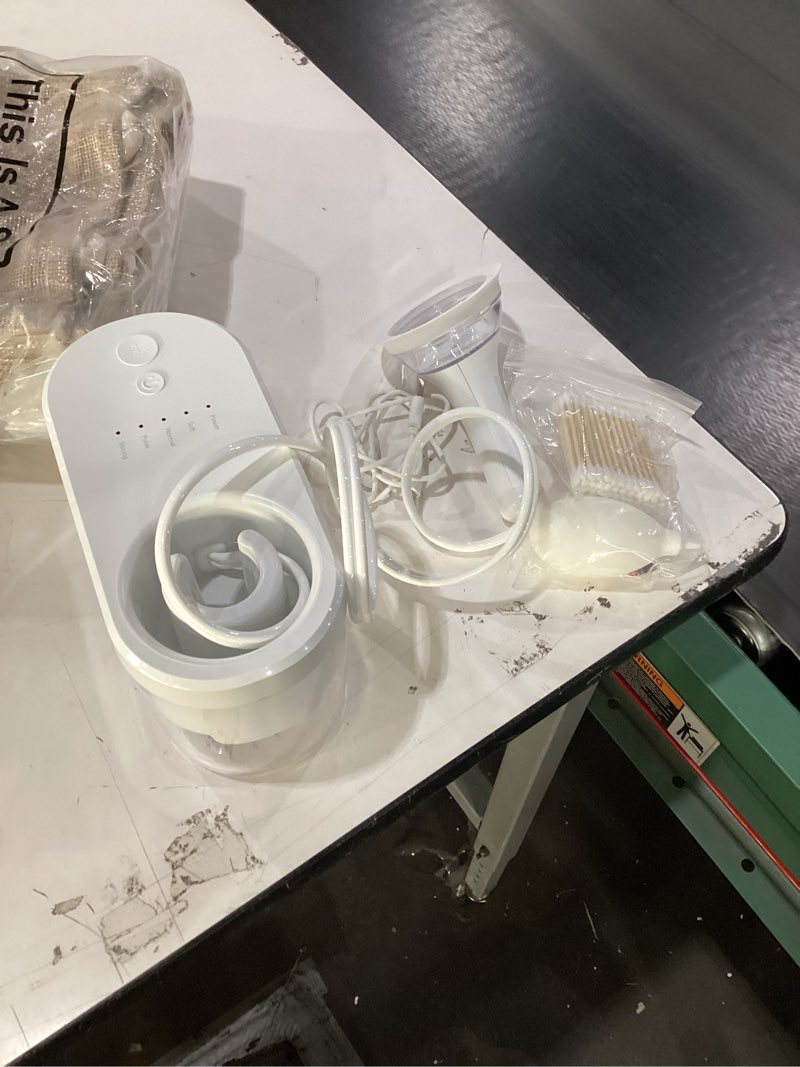 Condition photo showing Good Condition for Electric Ear Wax Removal Kit - Water Powered Ear Irrigation System with Sewage Collection, 4 Clean Modes, Safe & Effective, 3 Ear Tips for Adults White