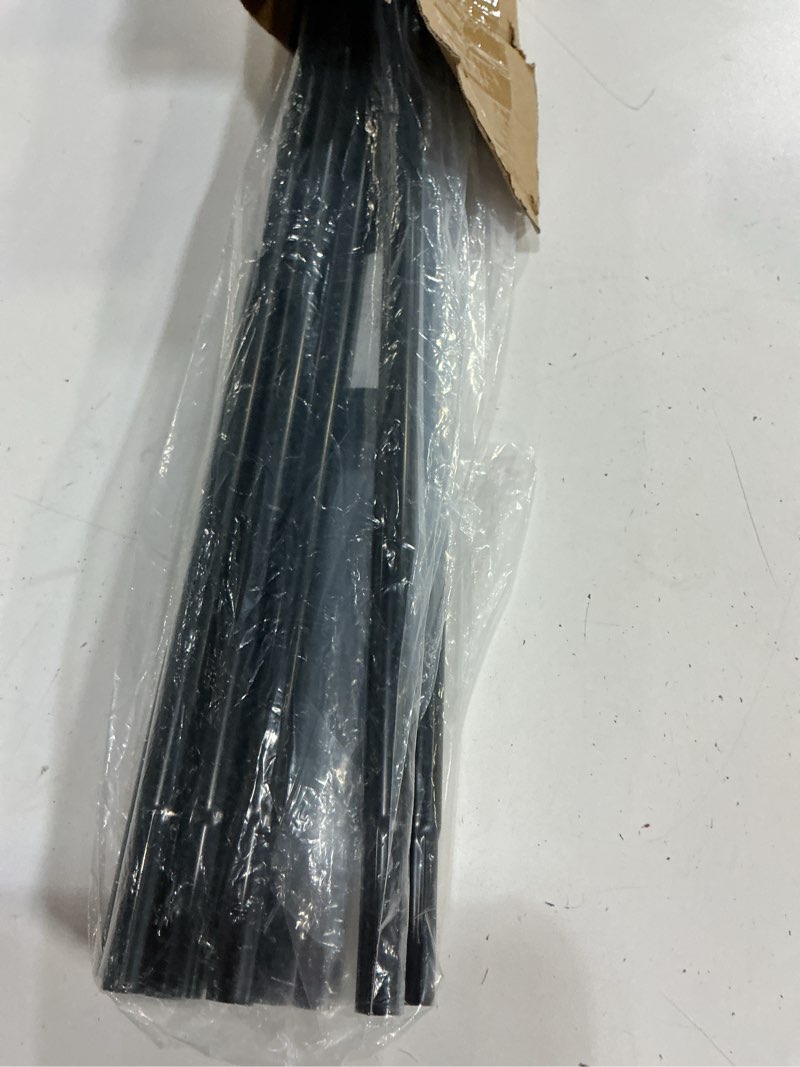 Condition photo showing Good Condition for over the table rod stand with clamps, adjustable 30''-100'' length 14"-43" tall, black table arch frame hanging decor rod, party wedding anniversary christmas decoration