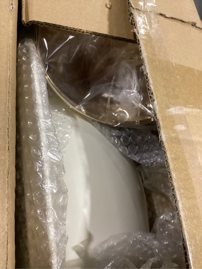 Condition photo showing Good Condition for Metal Round End Table,Modern Pedestal Table,Corner Drink Tables,Accent Side Table Nightstand for Living Room,Patio and bar (Cream White)