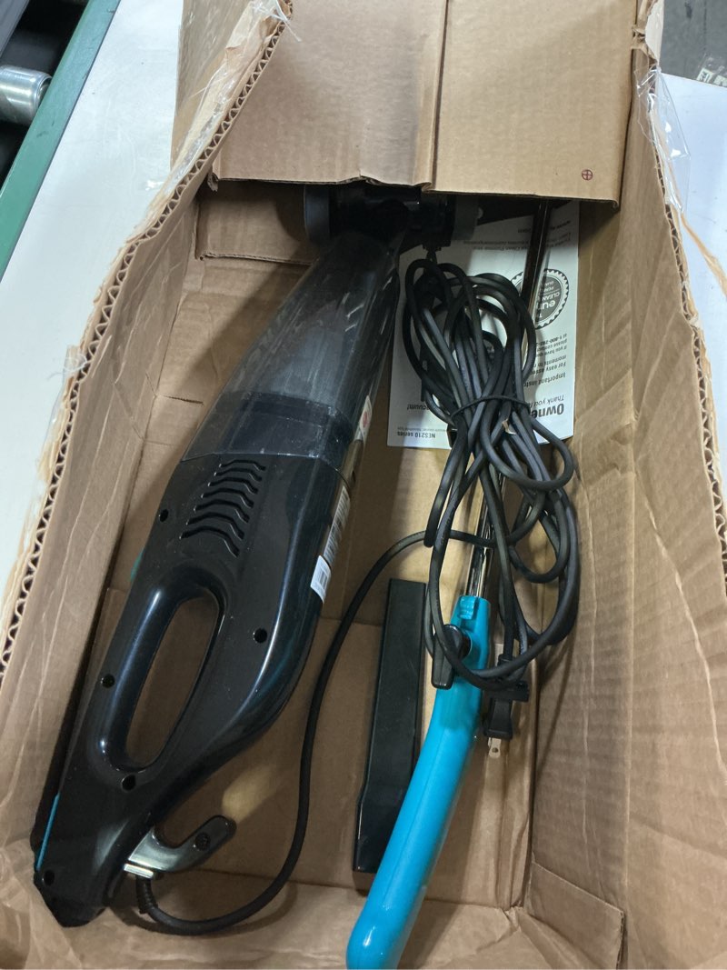 Condition photo showing As Is for Eureka NES215A Blaze 3-in-1 Swivel Handheld & Stick Vacuum Cleaner, Blue