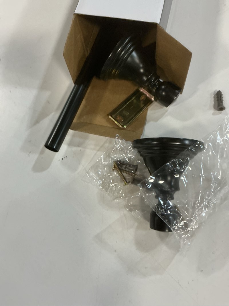 Condition photo showing As Is for Towel Bar 24inch, Stainless Steel Bathroom Towel Rack Wall Mounted, Heavy Duty Towel Rod, Towel Holders for Bathroom, Kitchen (Oil Rubbed Bronze)