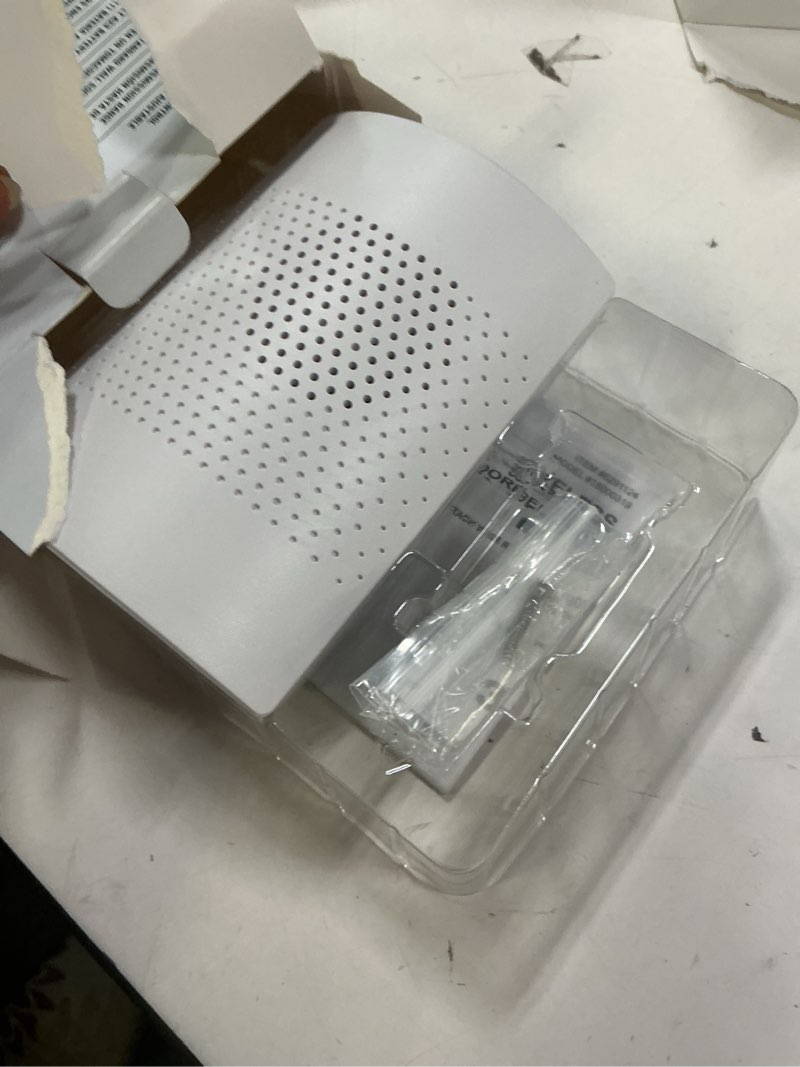 Condition photo showing As Is for Utilitech White Wireless Doorbell Doorbell kit