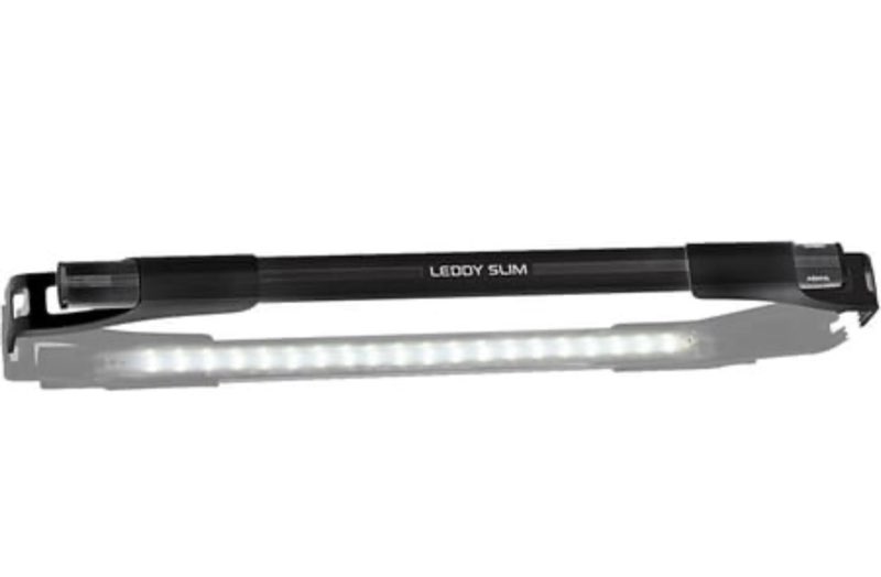 Aquael Leddy Slim Sunny Premium Aquarium Light Black  10W 20 -27.5