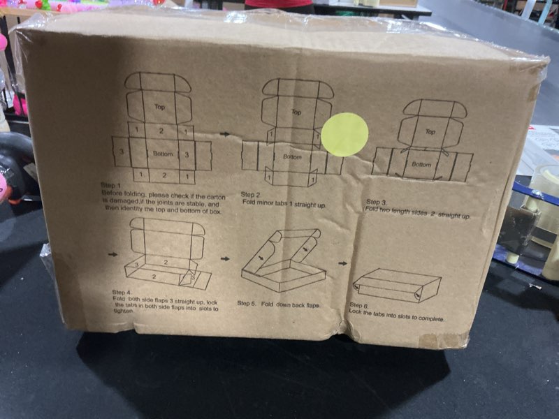 Condition photo showing New/Like New for 4x4x4 Brown Corrugated Cardboard Boxes - 30 Pack Small Shipping Mailer Boxes