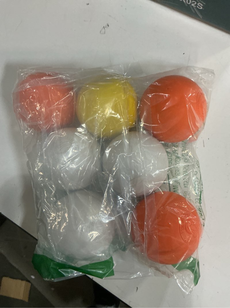 Condition photo showing Good Condition for signature lacrosse ball set - packs of 2, 4, 8, 12, and 120 - no chemical smell massage balls, myofascial release tools, back roller, muscle knot remover multi-colored 12 balls
