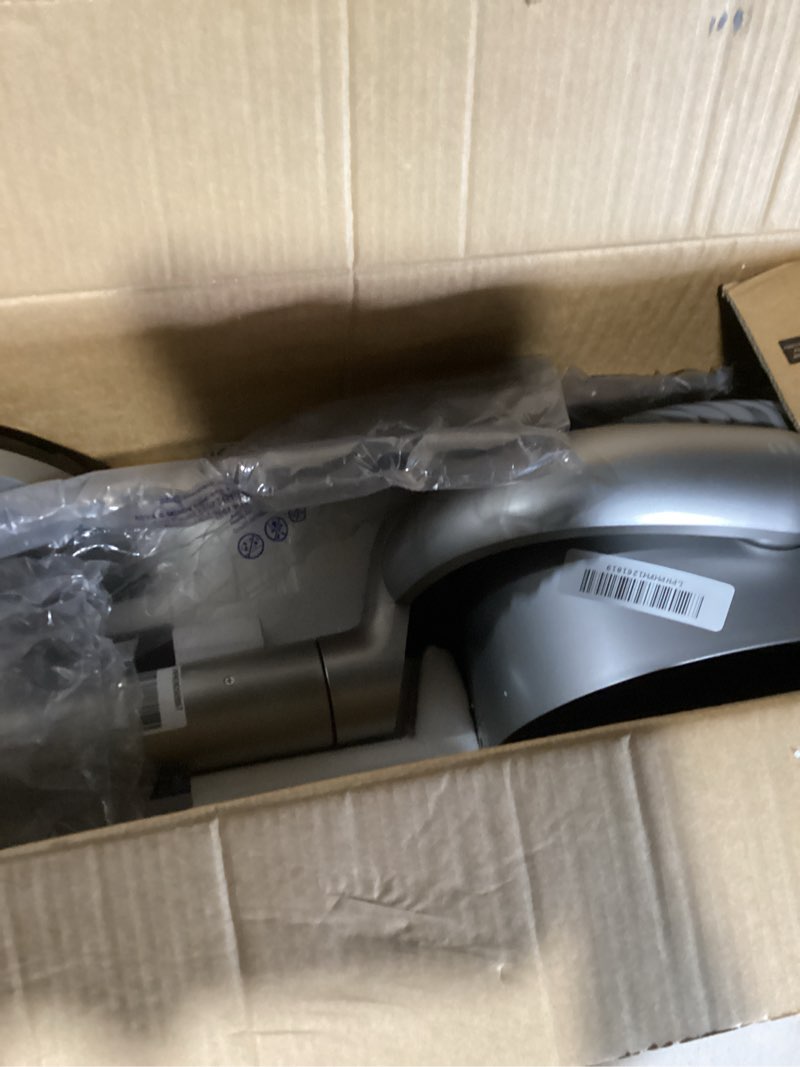 Condition photo showing New/Like New for dreo smart fan for bedroom, 110ft pedestal fan with dc motor, 150°+120° omni-directional oscillation, quiet floor fan with smart control, 9 speeds, 6 modes, 43'' inches, 12h timer, wi-fi/voice/alexa silver