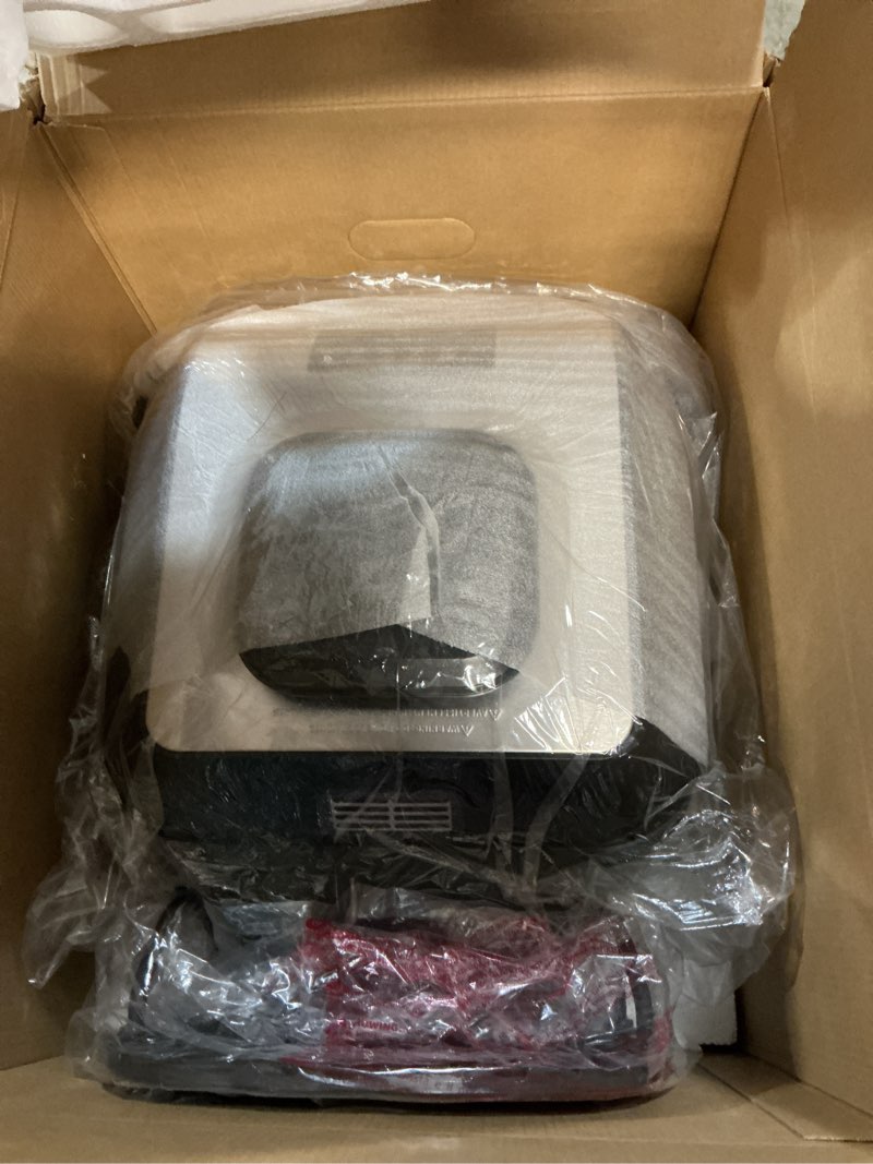 Condition photo showing Good Condition for Ninja EG201 Foodi 6-in-1 Indoor Grill with Air Fry, Roast, Bake, Broil, & Dehydrate, 2nd Generation, Dishwasher Safe, Black/Silver