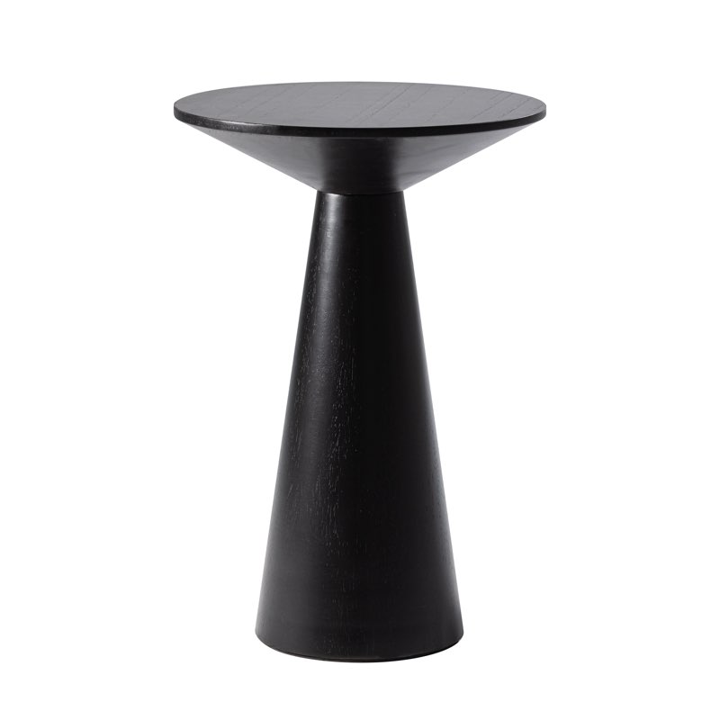 Bozovich Solid Wood Pedestal End Table