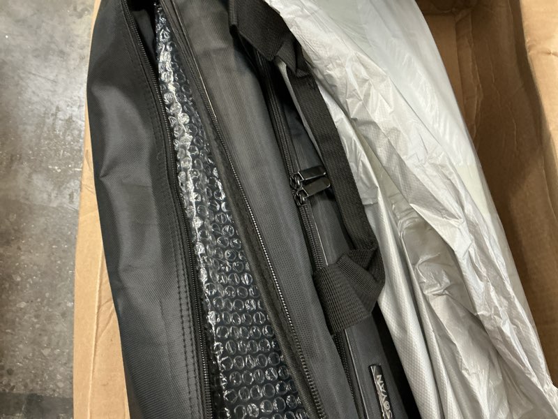 Condition photo showing Good Condition for 22" x 12.5" guitar pedal board with power supply tray, carry bag & mounting tapes included (black, spb-22s) 22” x 12.5” black