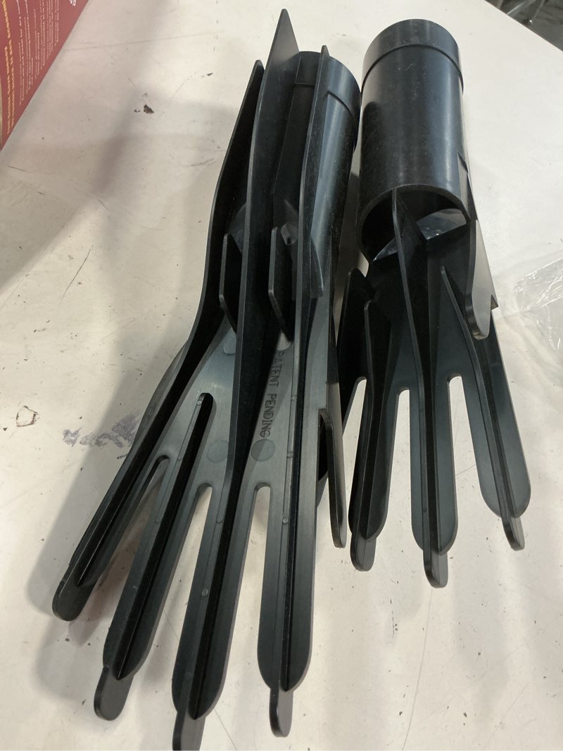 Condition photo showing Good Condition for 3.5 in. x 14 in. glove dryports black plastic (pair) dryer accessory