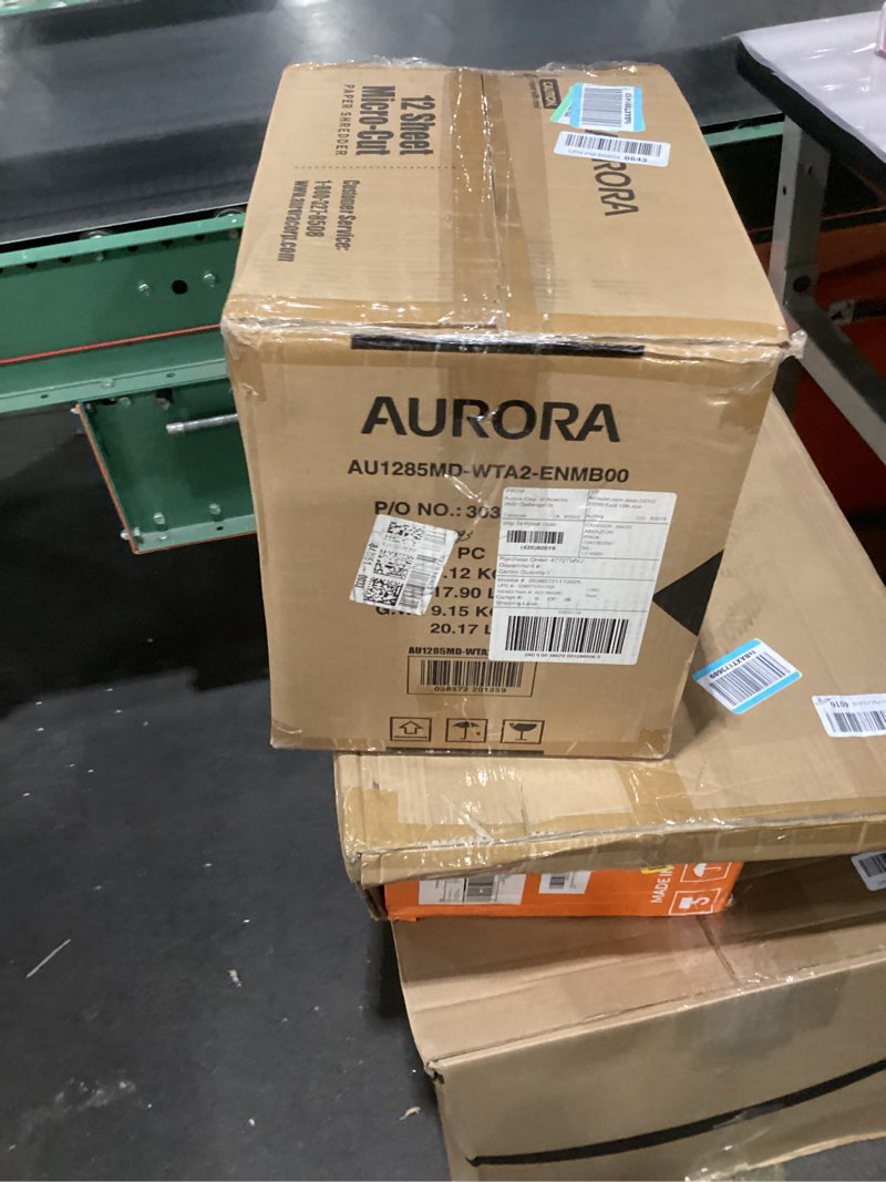 Condition photo showing Good Condition for Aurora AU1285MD Compact Desktop-Style High Security 12-Sheet Micro-Cut Paper and CD/Credit Card/Junk