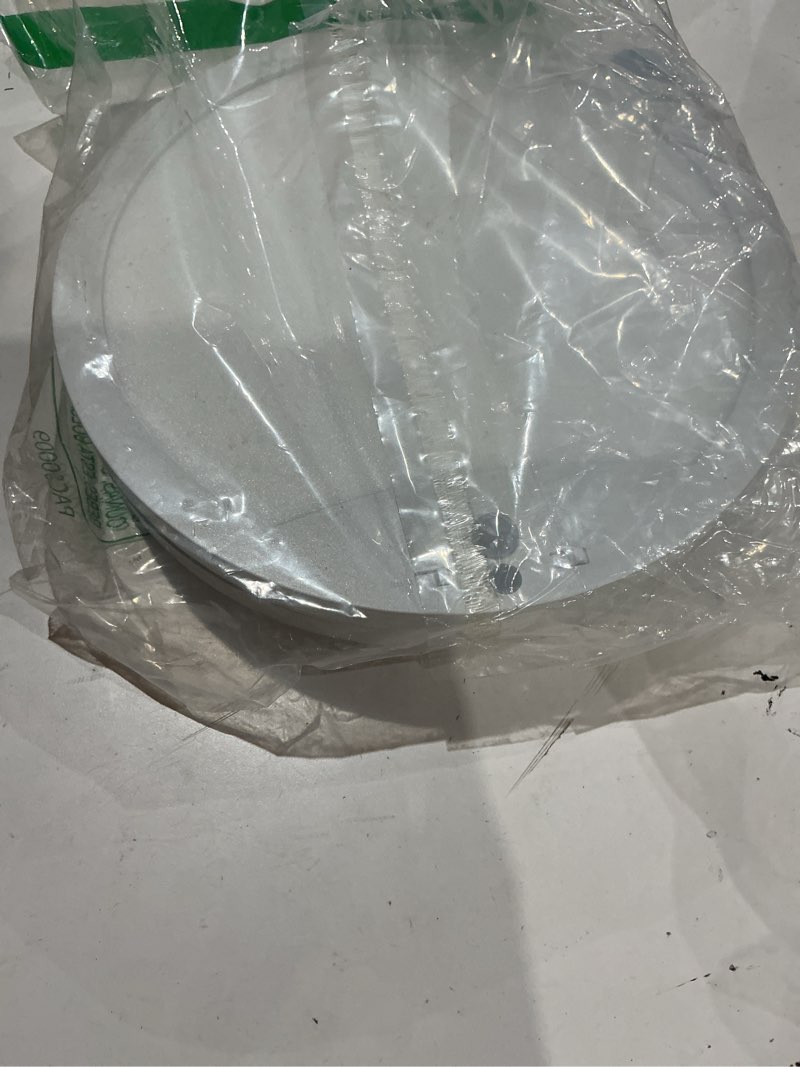 Condition photo showing As Is for hard-wired motion sensor ceiling lights, 9in 20w flush mount motion led ceiling lights, 3000k 4000k 6000k indoor ceiling light for closet doorway stairway hallway, 2 packs, not battery operated