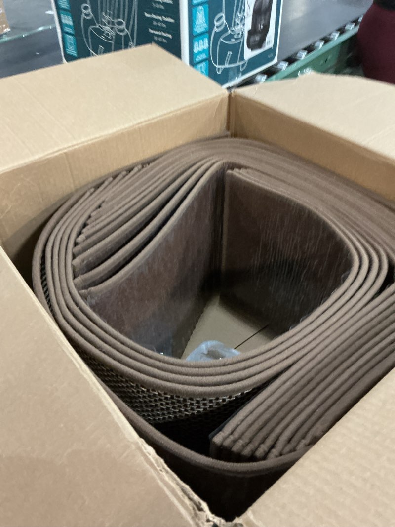Condition photo showing Good Condition for Stair Treads Non Slip for Wooden Steps Indoor 10" x 36" 15 Pack Extra Wide Stair Tread Carpet Stairs Runner, Step Pads with Reusable Adhesive for Dogs Kids Elders, Machine Washable, Brown 10 x 36 inch Brown 15