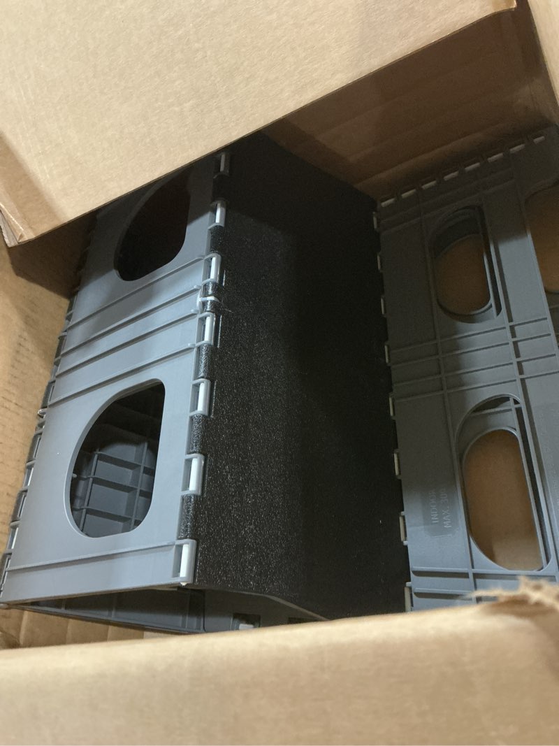 Condition photo showing Good Condition for Bee Neat Folding 2 Step Stool for Adults, Kids, Toddlers - Collapsible & Foldable Step Ladder for Kitchen, Bathroom or Bedroom - Non-Slip & Wide Stepping Stool Supports 200lbs - Gray