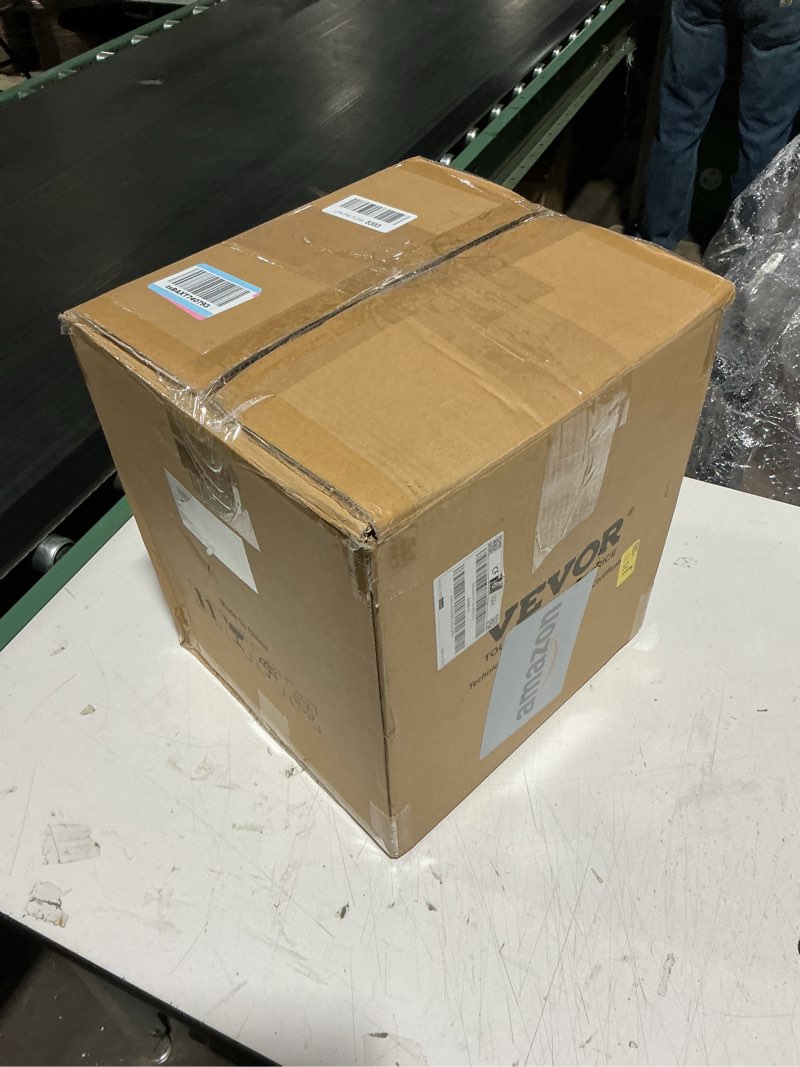 Condition photo showing As Is for vevor shop vacuum wet and dry, 5 gallon 6 peak hp wet/dry vac, powerful suction with blower function with attachments 2-in-1 crevice nozzle