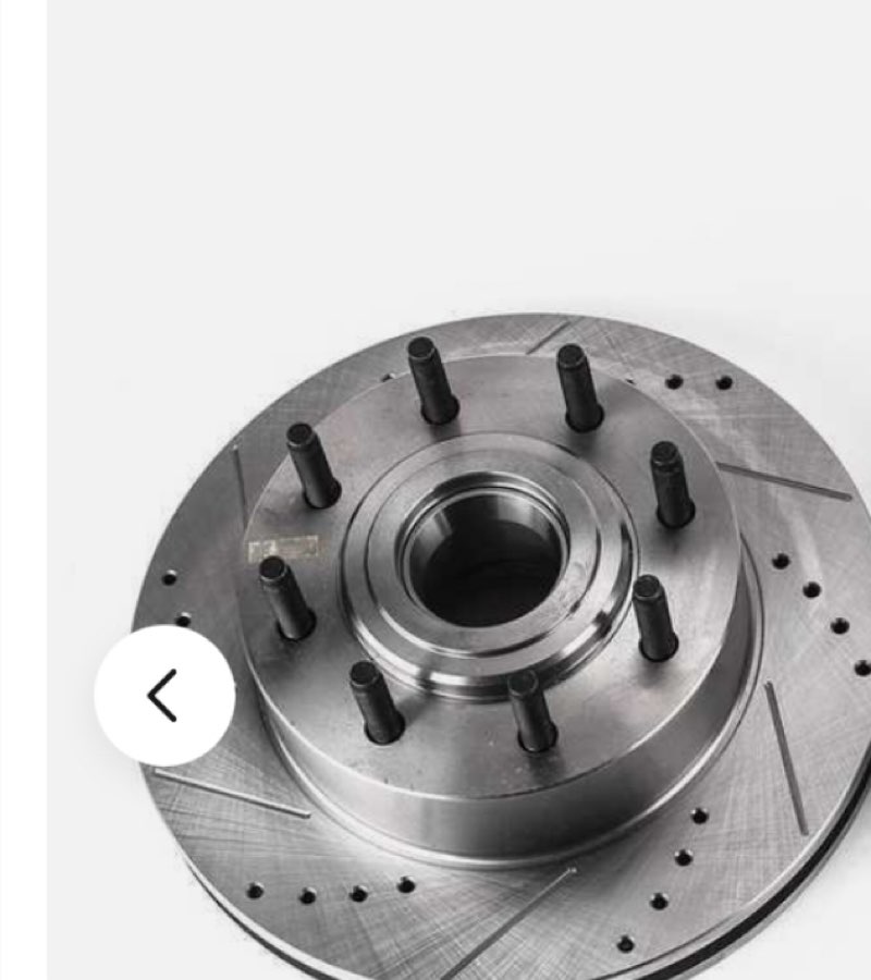 disc brake rotor set-front drilled and slotted brake rotor pair power stop