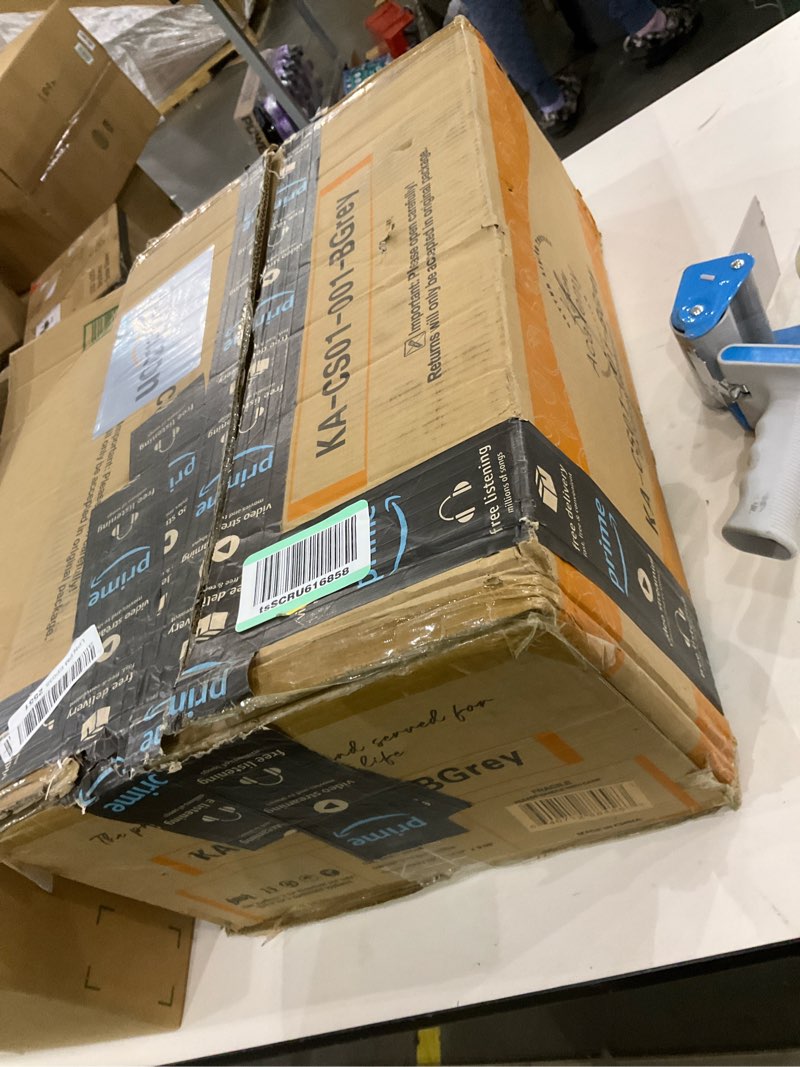 Condition photo showing Good Condition for Kitchen Academy Induction Cookware Sets - 12 Piece Gray Cooking Pan Set, Granite Nonstick Pots and Pans Set 12 PCS Cookware Set Gray