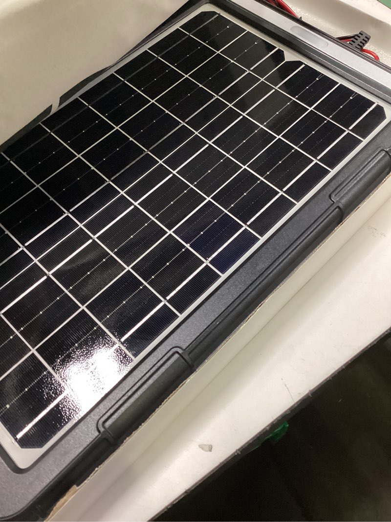 Condition photo showing Good Condition for POWOXI 12V Solar Car Battery Charger: 15W Solar Trickle Charger Maintainer with MPPT Controller for Car - RV Boat Marine Motorcycle - Solar Panel Kit for Automotive Trailer Truck Snowmobile Tractor