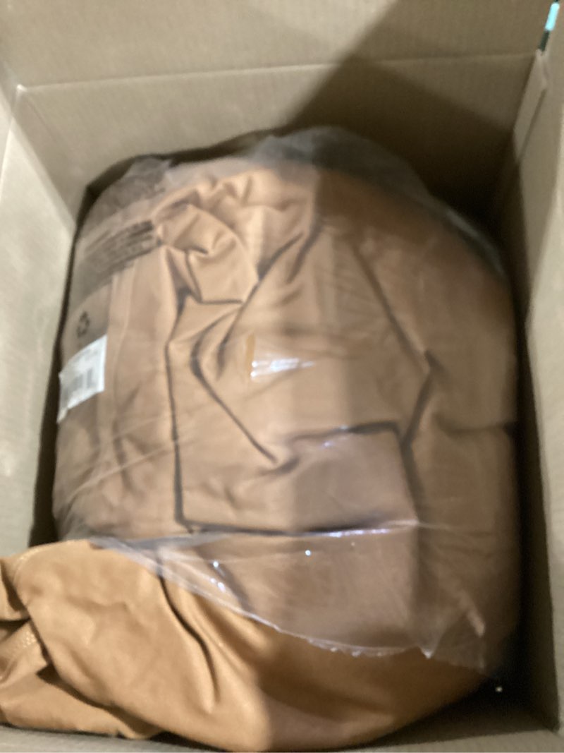 Condition photo showing Good Condition for Carhartt Durable Canvas Pet Bed, Water Resistant Firm Duck Dog Bed, Carhartt Brown, Medium Carhartt Brown Medium