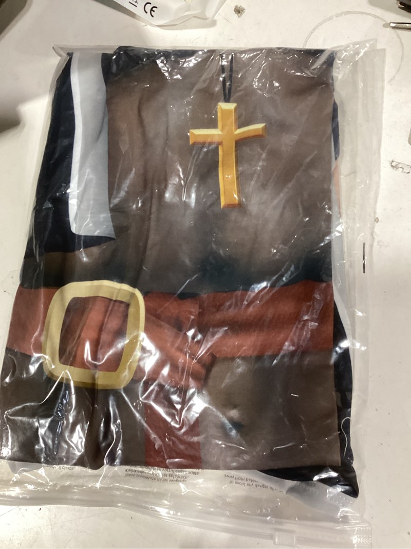 Condition photo showing Good Condition for Womens Festival Bikini Printed Short Sleeve Costume T-Shirts Small Sexy Nun