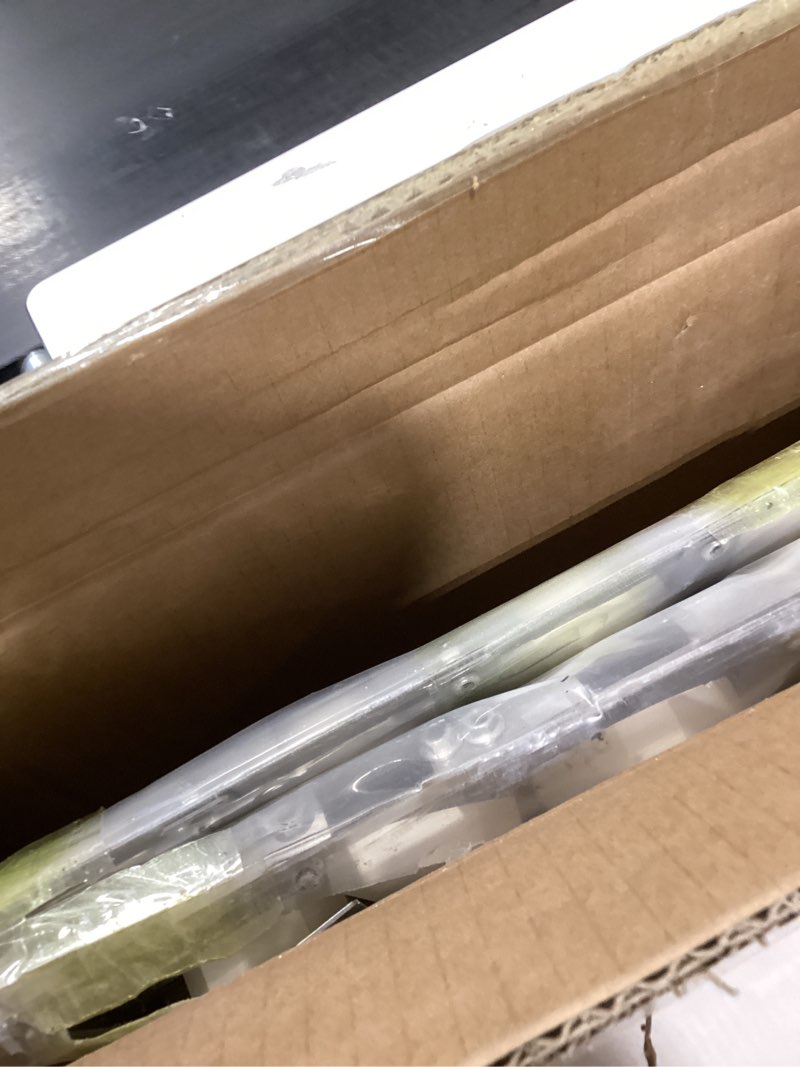 Condition photo showing New/Like New for 18.125" grill burners grill briquette tray for alfresco alx2-30c, alx2-42c, alx2-42rfg, alx2-56, alx2-56bfg, bbq pipe tubes ceramic briquettes grill replacement parts stainless steel silver 4