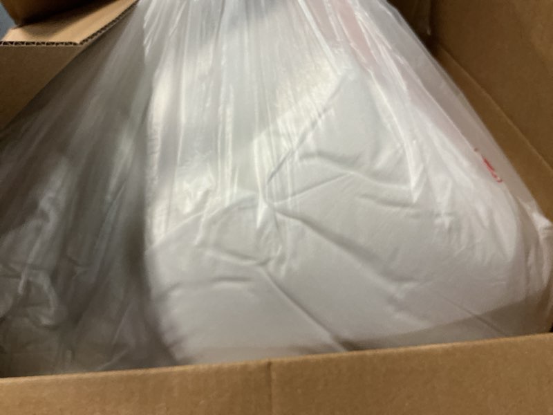 Condition photo showing As Is for COONP Queen Mattress Topper, Extra Thick Pillowtop, Cooling and Plush Mattress Pad Cover Cotton Top Bed Topper Protector with 8-21 Inch Deep Pocket White Queen
