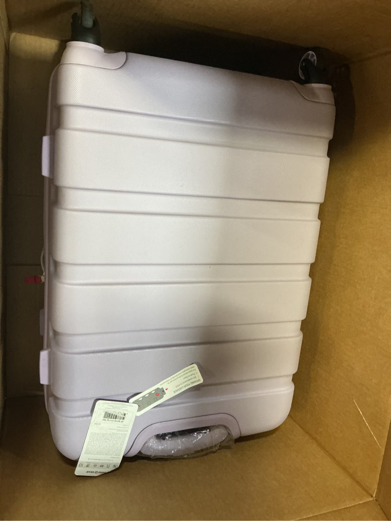 Condition photo showing Good Condition for SwissGear 7366 Hardside Expandable Luggage with Spinner Wheels, Evening Haze, Checked-Medium 23-Inch Checked-Medium 23-Inch Evening Haze