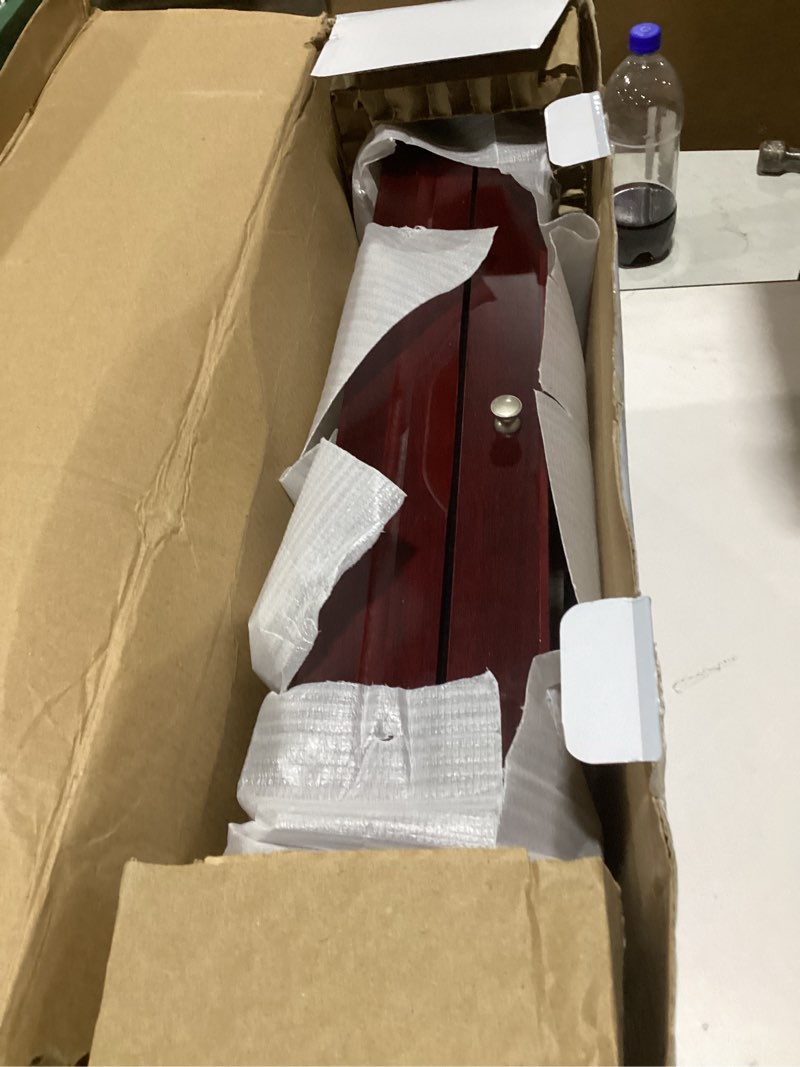 Condition photo showing Good Condition for Wallace 19-inch Dark Walnut Flatware Storage Chest  Flatware Not Included