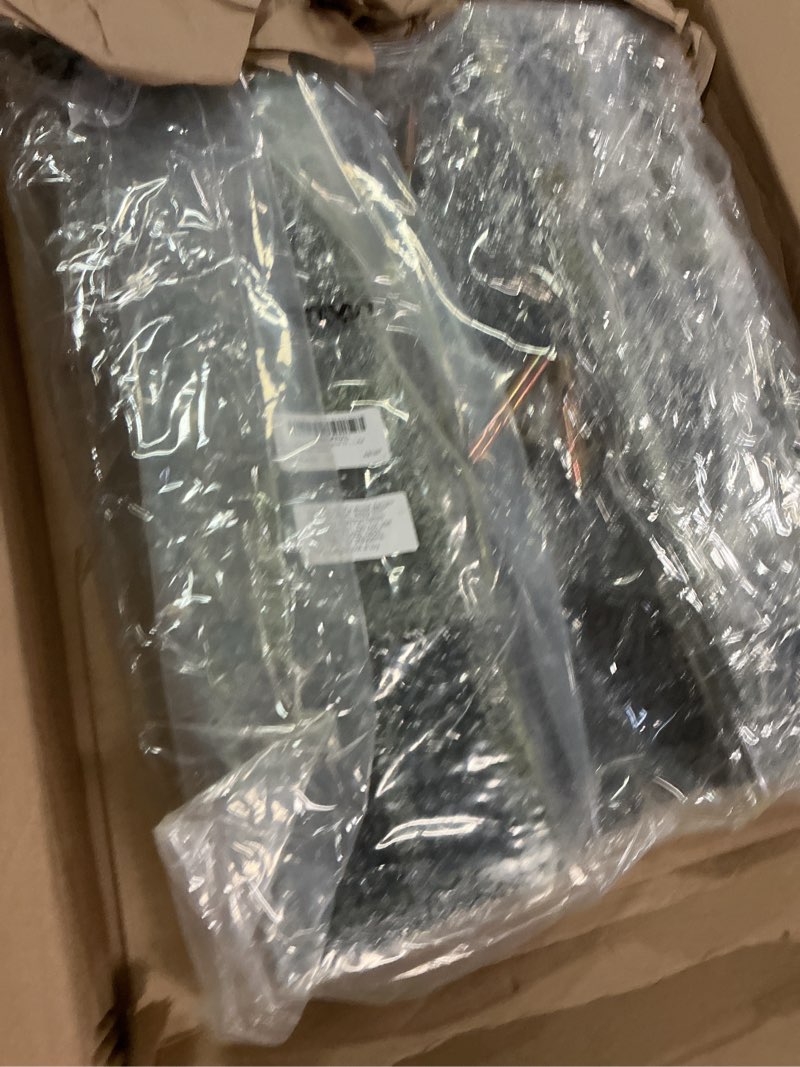 Condition photo showing Good Condition for Rubber Ramps for Door Threshold 19.7 x 15.3 x 3 Inches Wheelchair Ramp Non Slip for Home Doorways, Walk in Shower, Get in and Out of Houses, for Baby Stroller, Pet Stroller, 600 Lbs Capacity