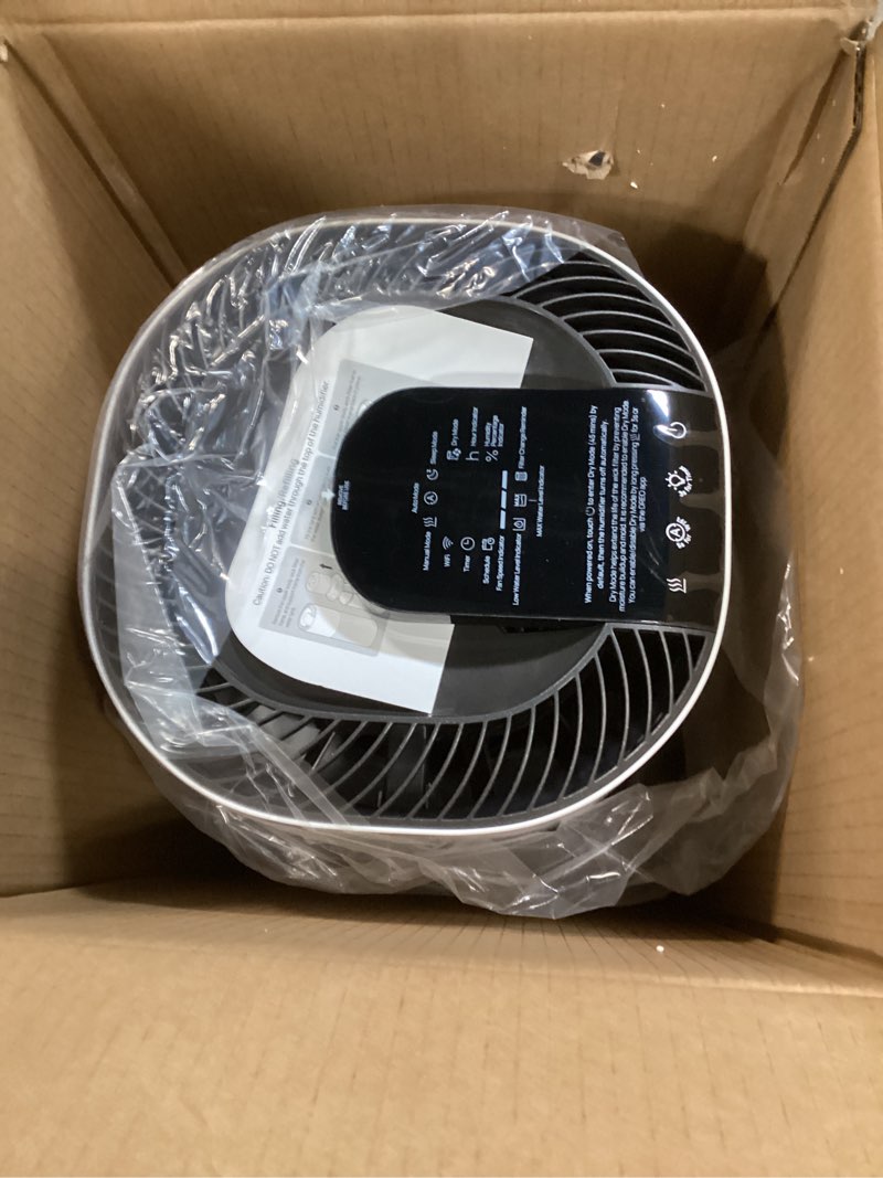 Condition photo showing Good Condition for DREO Smart Evaporative Humidifier Large Room up to 1000ft², 800ml/h High Output Air Humidifiers for Bedroom, 10L, 50H Long Runtime with Precise Humidification for Plants, Home, Office, White, HHM774S