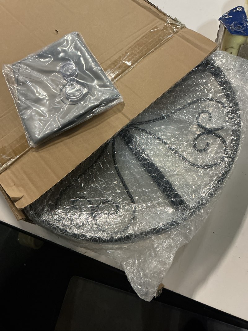 Condition photo showing New/Like New for TAGEPUJIE 34-63" Adjustable Shepherd Hook Stand with Round Base Stand for Bird Feeders, Lanterns, Wind Chimes, Indoor and Outdoor Use on Patio, Yard or Porch Single