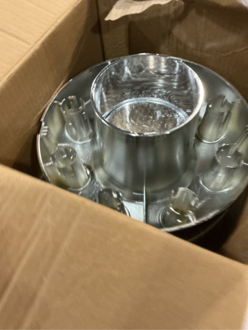 Condition photo showing New/Like New for replacement for dually front 4x4 open wheel center hub cap hubcap 2005-2018 ford f350 f-350 dually pickup truck drw 5c3z1130ta (pack of 2)
