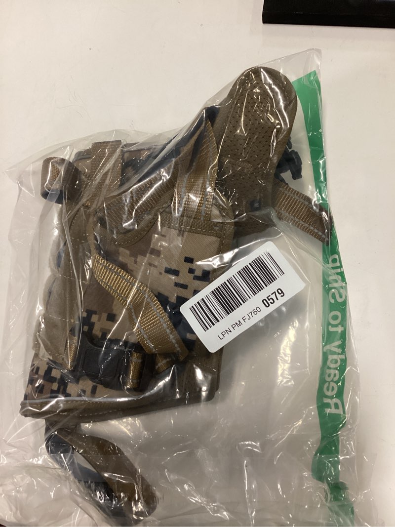 Condition photo showing As Is for WINSEE Tactical Dog Harness, No Pull Dog Harness for Medium Large Dogs with Handle & Molle, Military